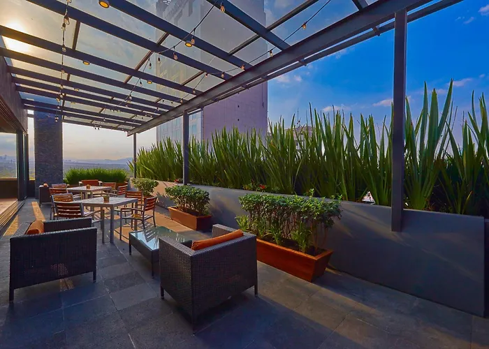 酒店 Wyndham Garden - Polanco 墨西哥城